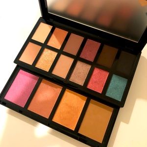 Lancôme eyeshadow and blush palette